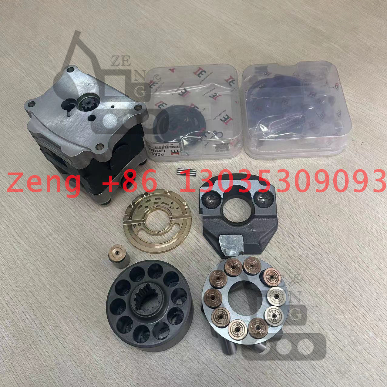 PC55 hydraulic pump parts