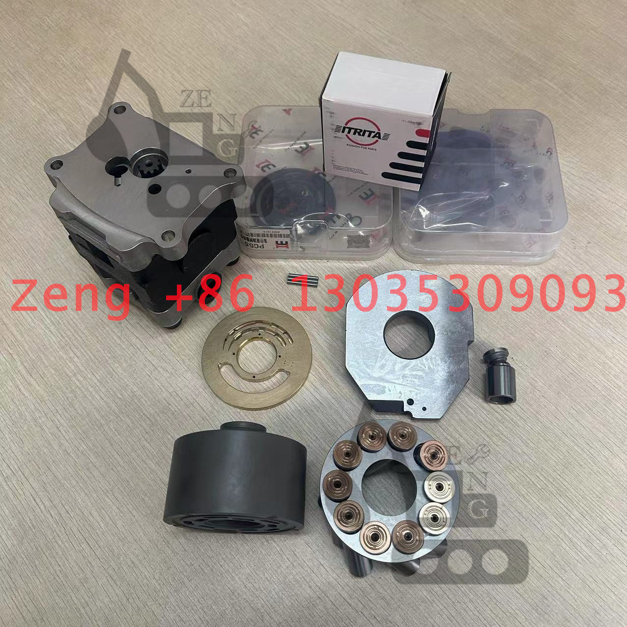 PC55 hydraulic pump parts