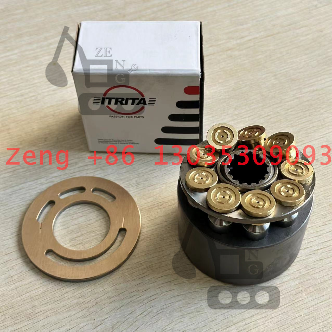 Rexroth A10VNO41 hydraulic pump rotory group and spare parts for Caterpillar CAT345D CAT349D CAT350