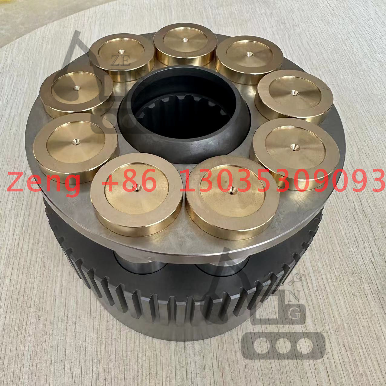 R215VS excavator hydraulic final drive travel motor rotory group and spare parts for Hyundai R215VS R225-9 R300-9 R480 R500-9 excavator