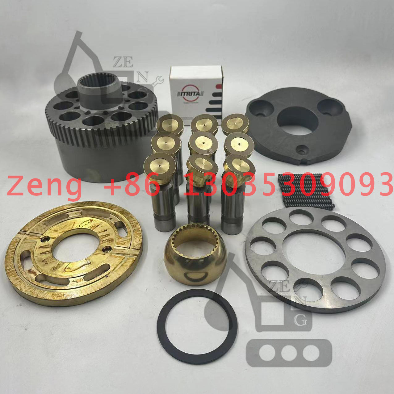 Nabtesco M2V150 travel motor rotary group and spare parts