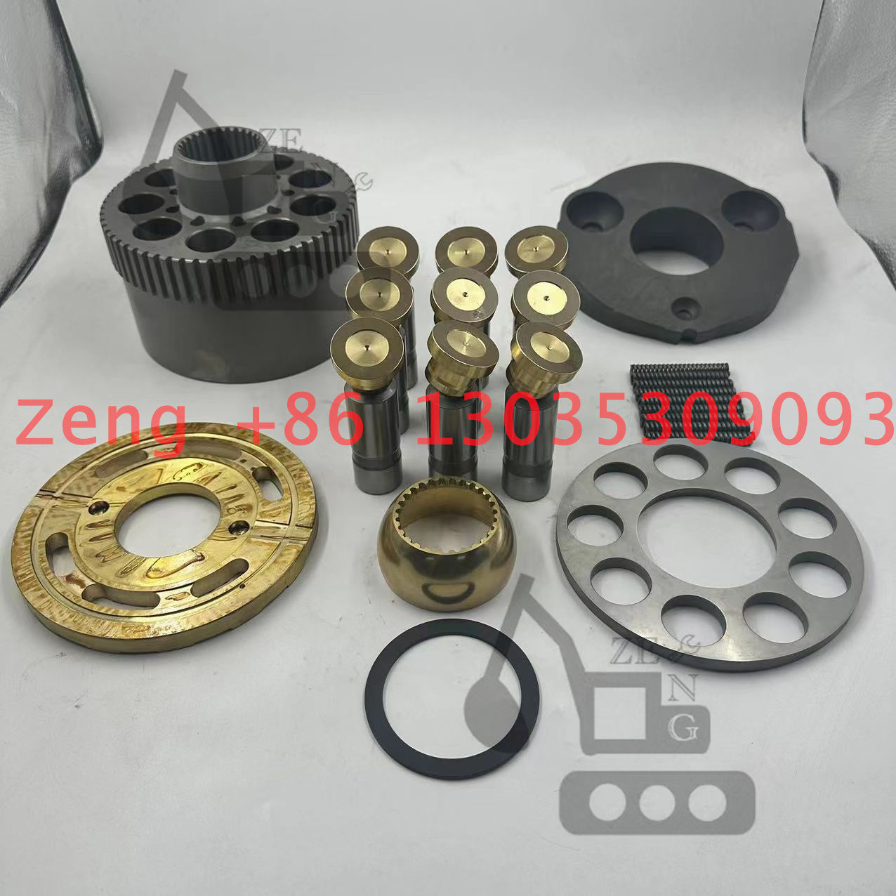 Nabtesco M2V150 SK200-1 final drive motor parts