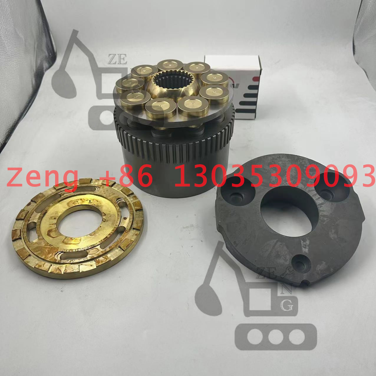 Nabtesco M2V150 SK200-1 final drive motor rotary group and spare parts