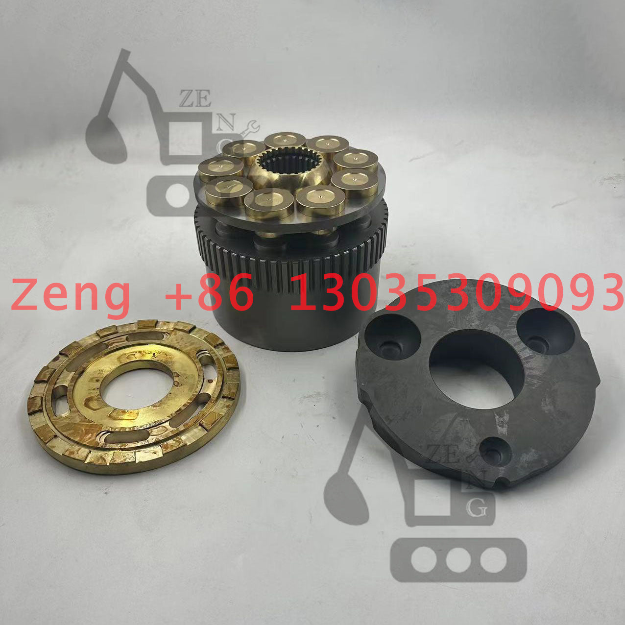 Nabtesco M2V150 hydraulic final drive rotary group and spare motor parts used for Kobelco SK200-1 SK200-3 SK200-5 excavator