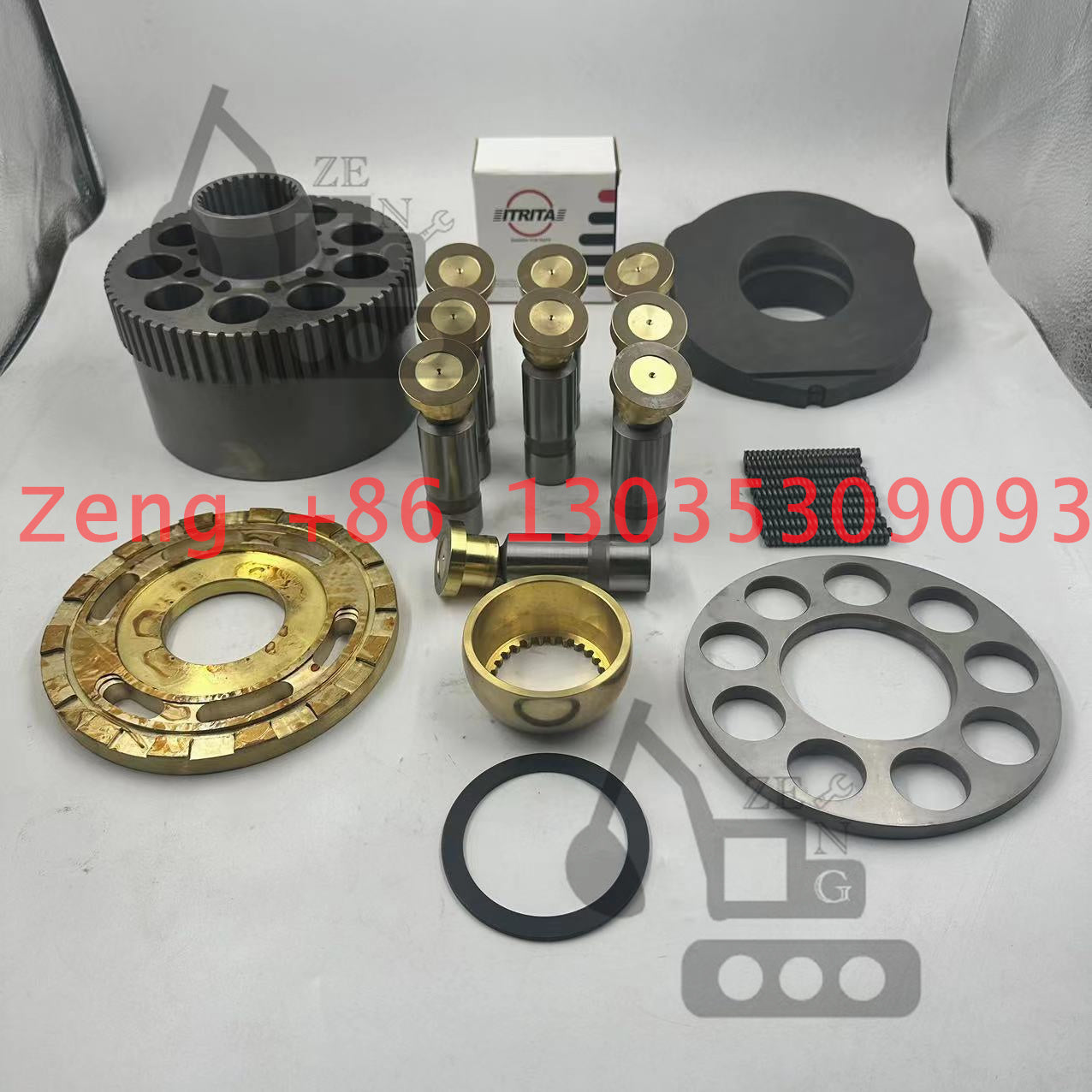 Nabtesco M2V150 SK200-1 final drive motor parts