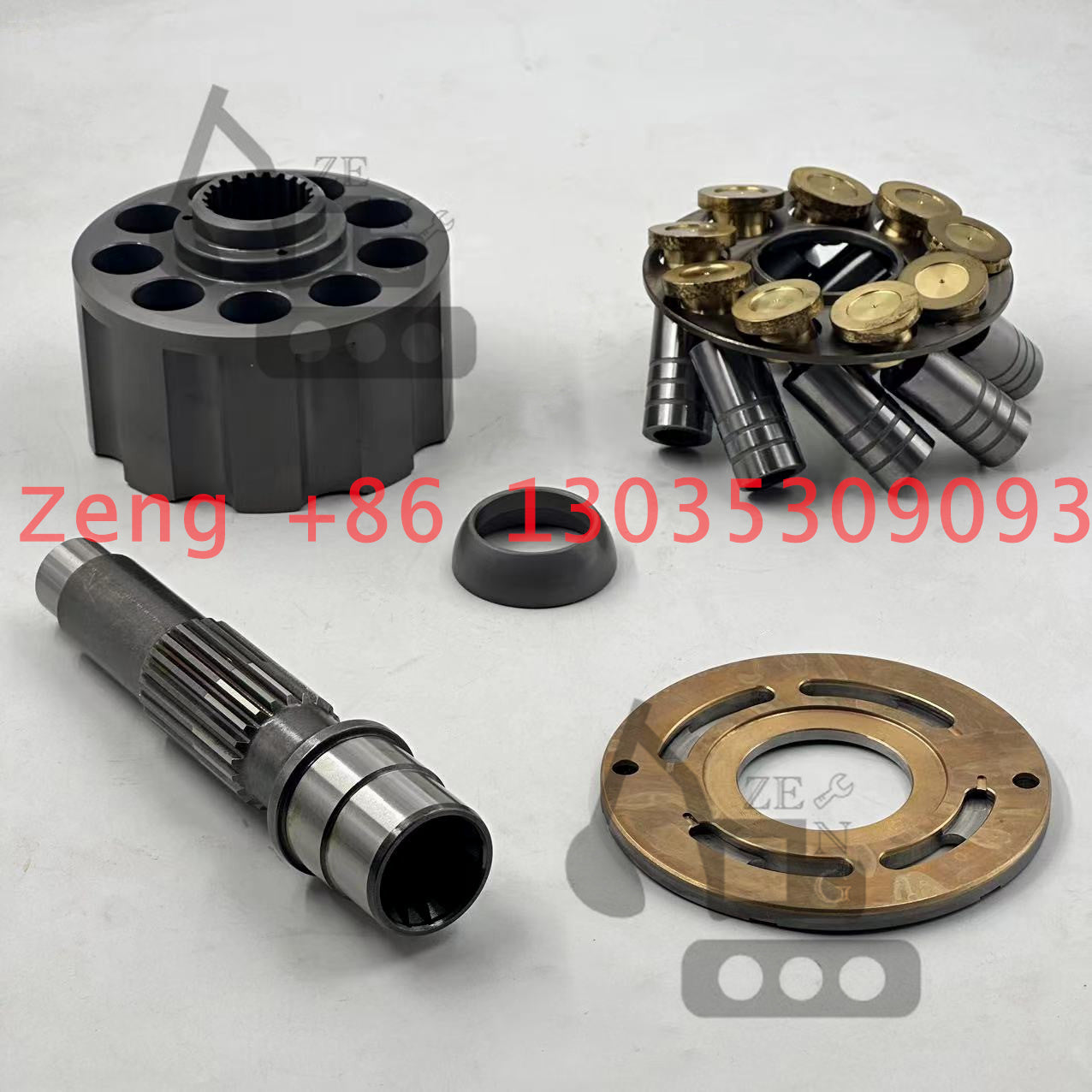 DH60-7 final drive motor parts