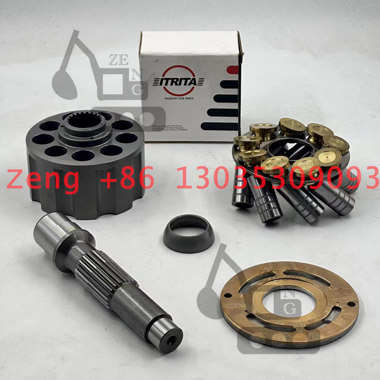 JEIL JMV-44/22 hydraulic final drive travel motor rotary group and spare parts for Doosan DX55,Daewoo DH55 DH60-7 excavator