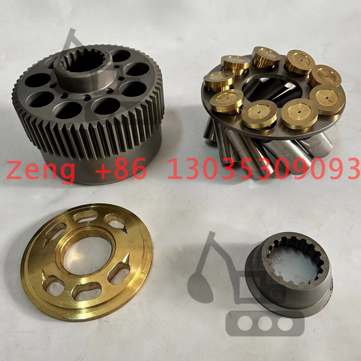 TM100VD travel motor cylinder block rotor barrel 2 kinds