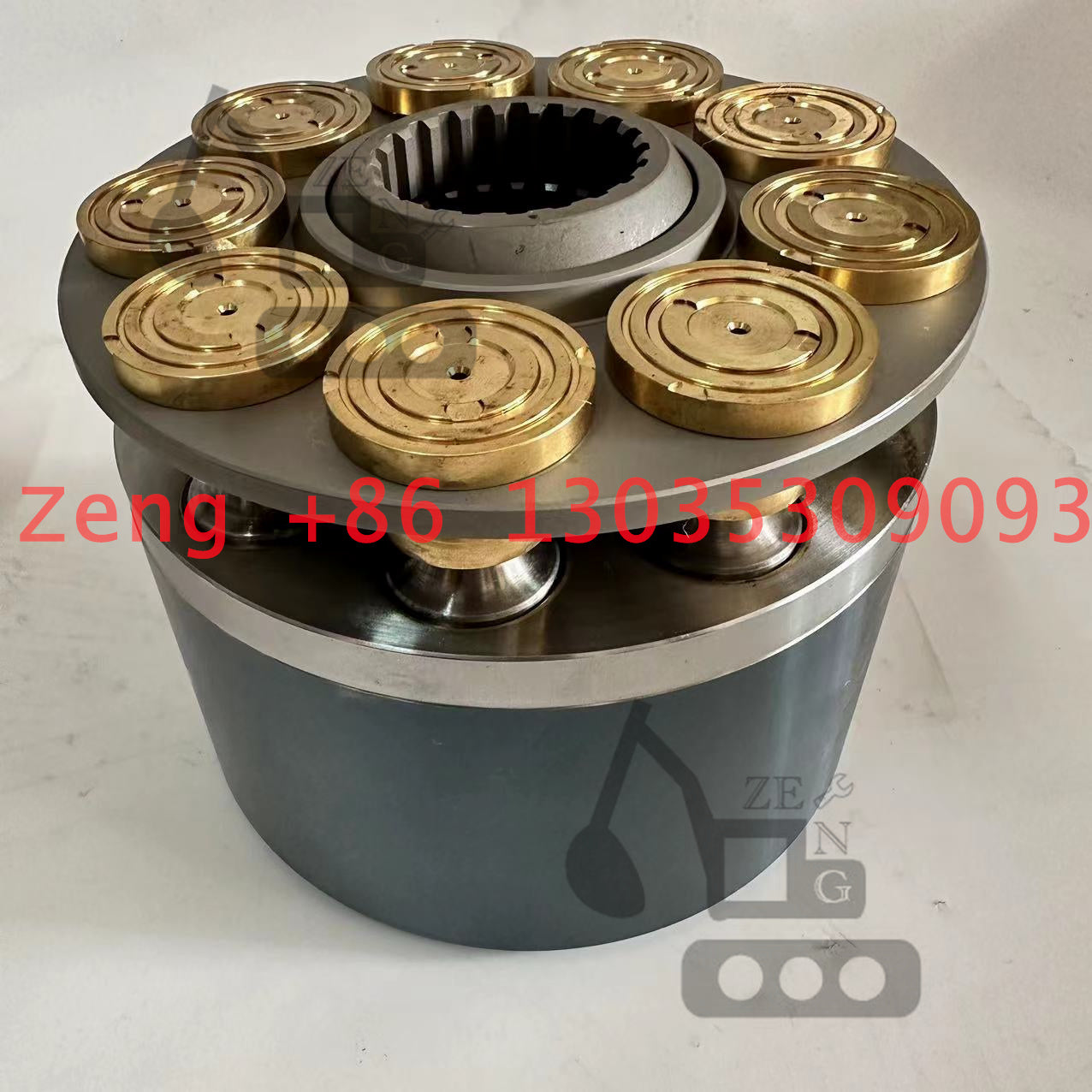 Kawasaki K7V160 hydraulic main pump rotary group and spare parts for Caterpillar CAT330GC excavator