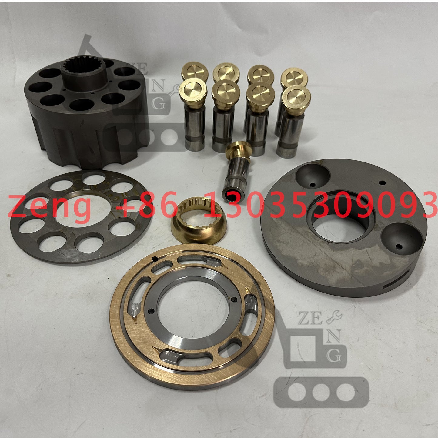 NABTESCO GM35VL travel motor set plate retainer plate retainer shoe