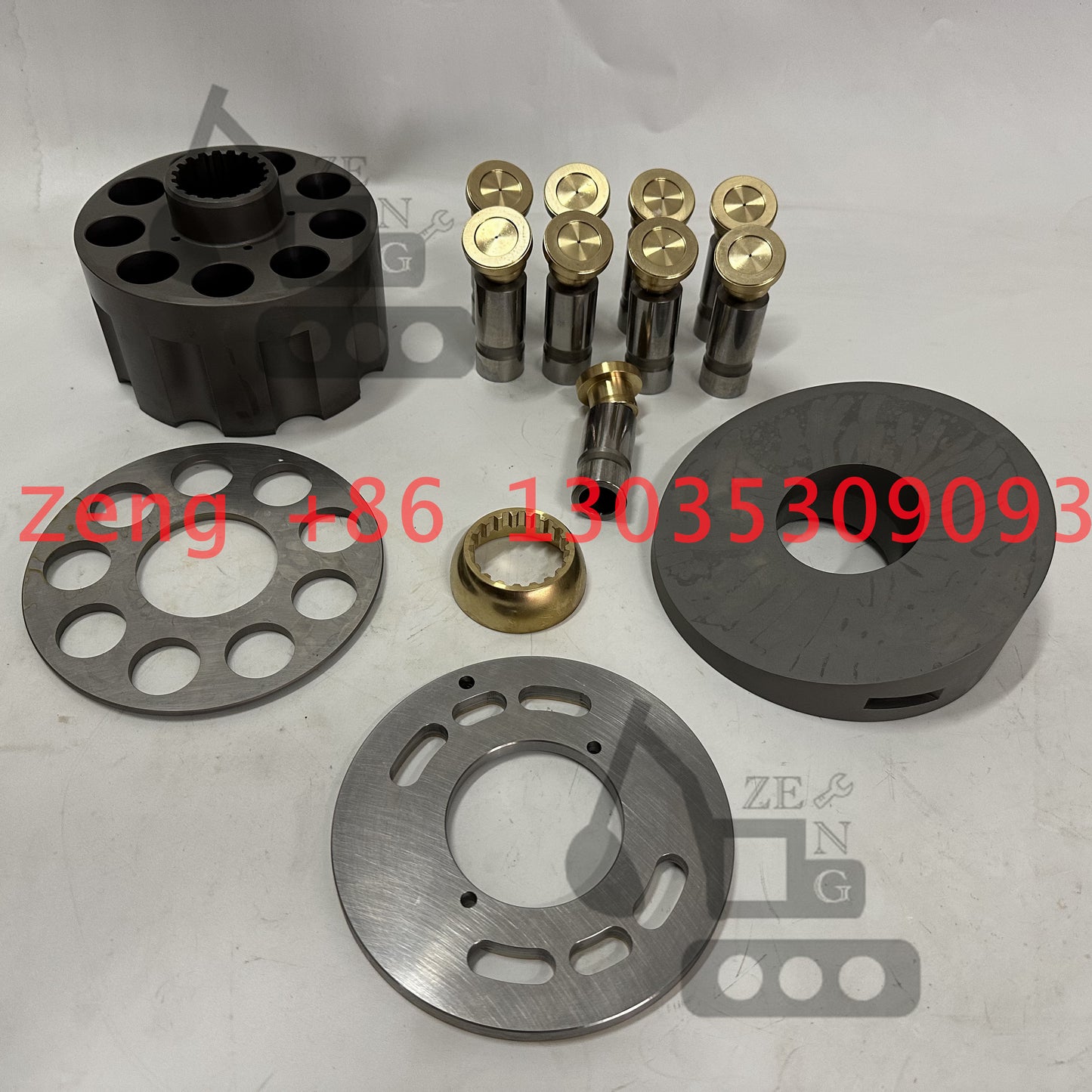 Nabtesco GM35VL hydraulic final drive motor parts used for Daewoo DH220-3/5 DH225-5, Komatsu PC200-6/7/8, Kobelco SK200-6, Hyundai R210-5, Volvo EC210 EC240B excavator