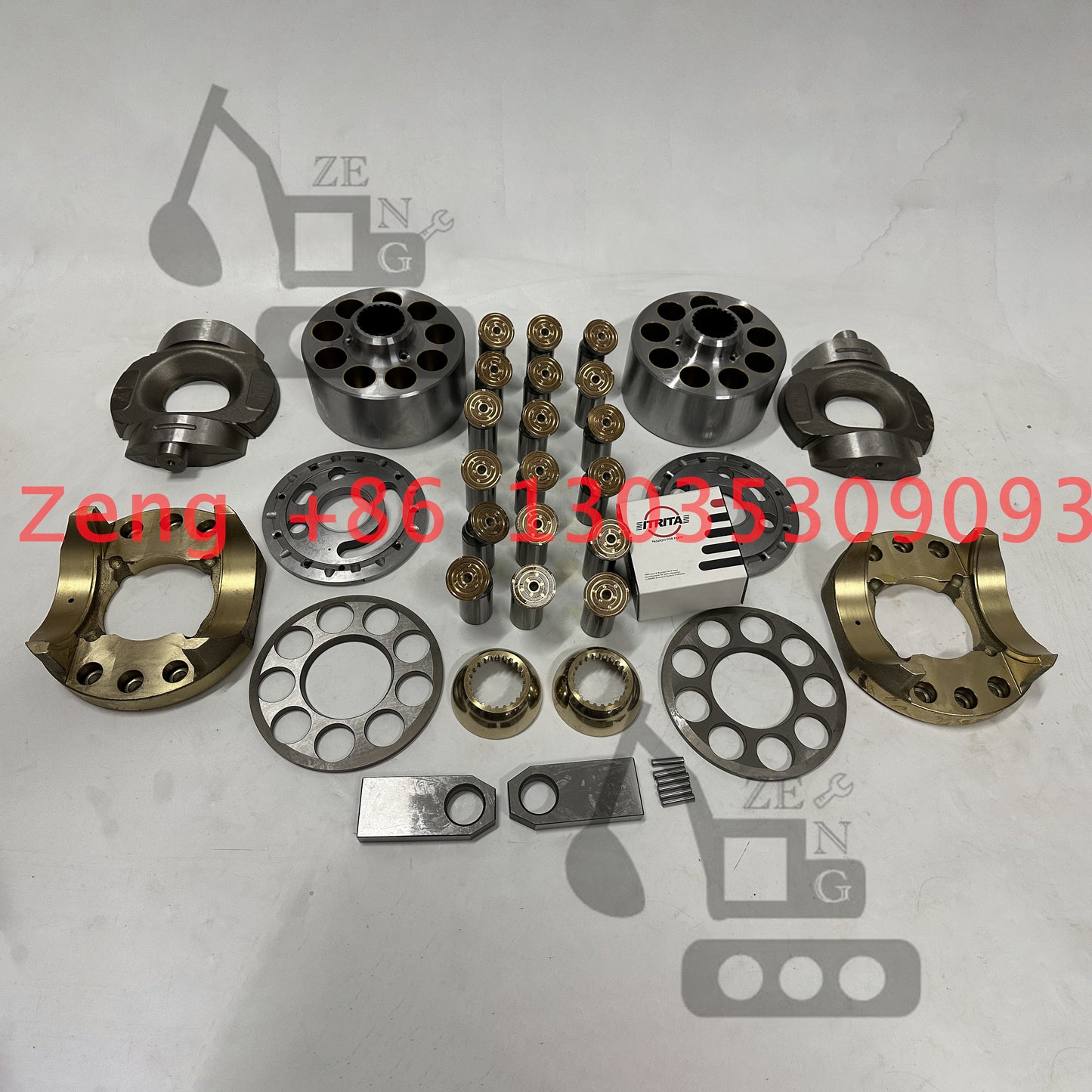 HPV95K HPV112 hydraulic pump cylinder block rotor barrel 708-2G-04650 708-2G-04640