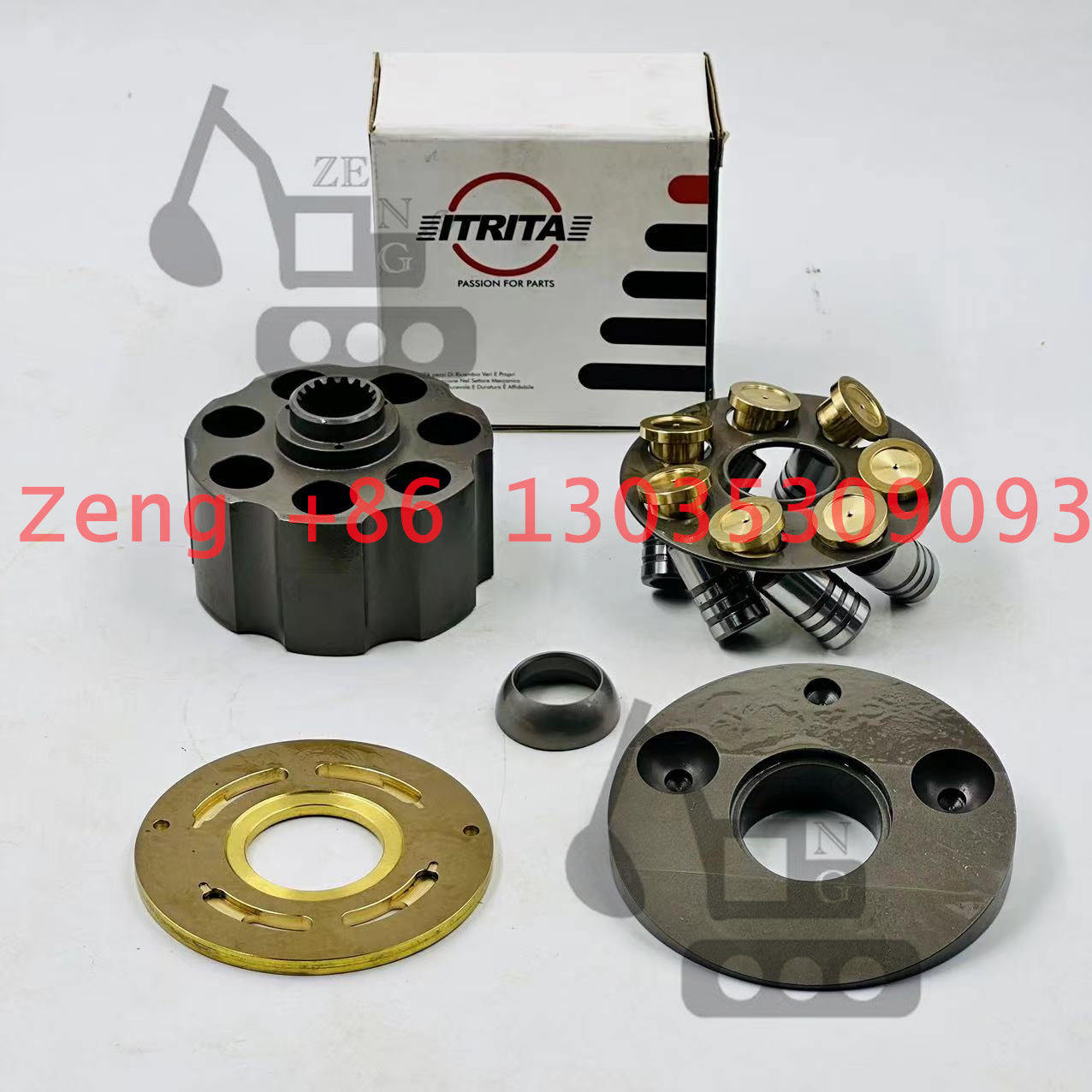 Nabetesco GM04VA final drive motor rotary group