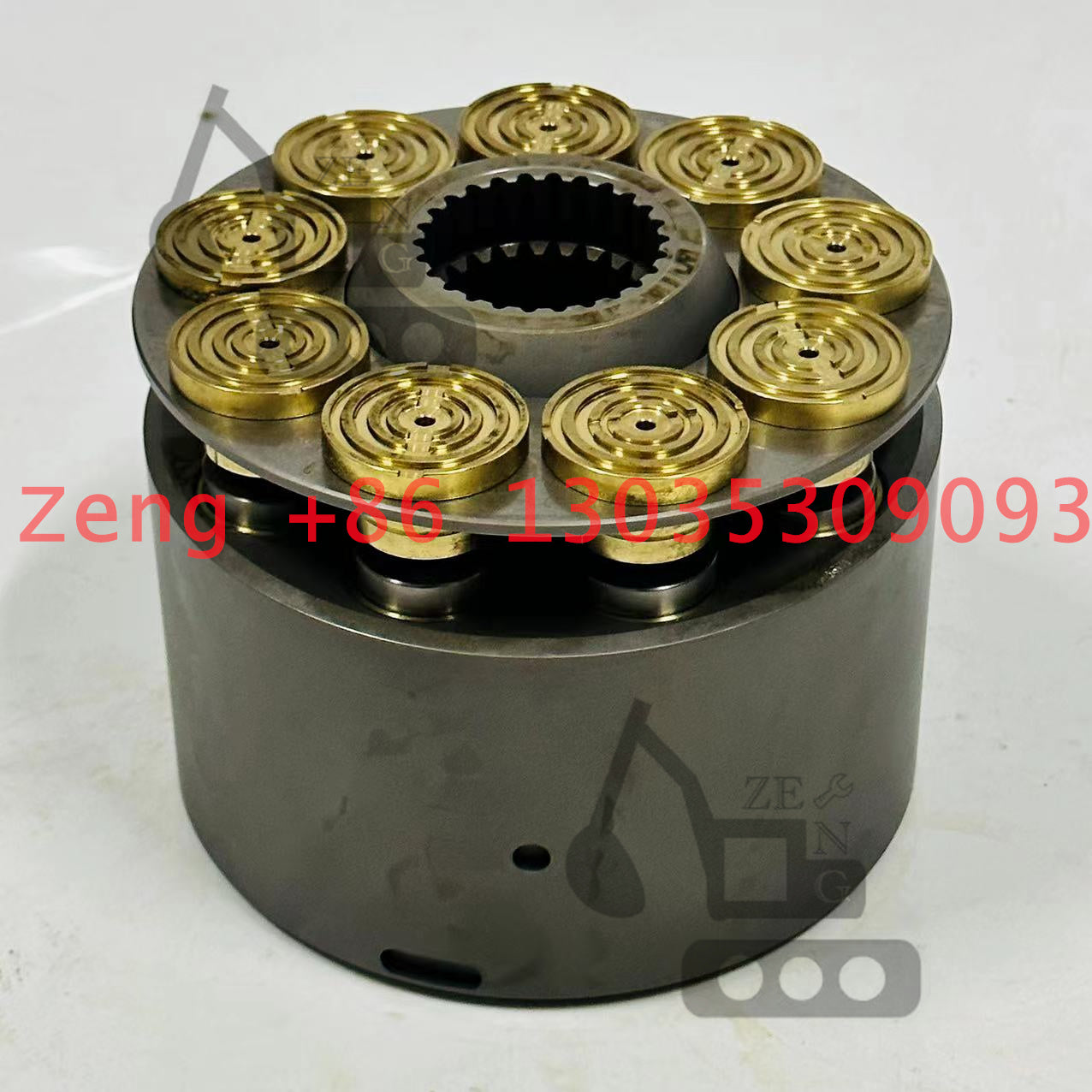 V90N130 CAT320GC hydraulic pump piston shoe