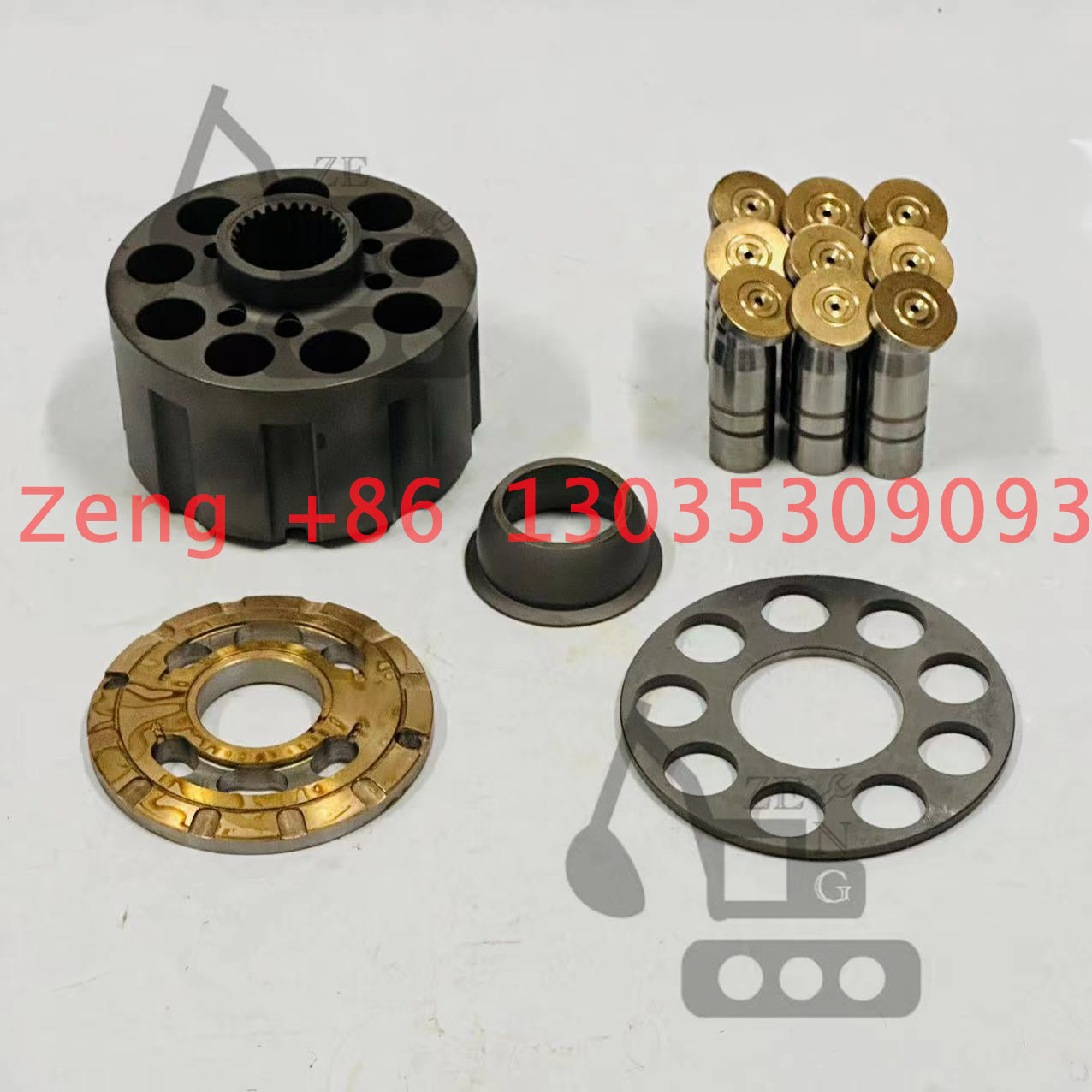 Hitachi HMGF40 hydraulic final drive travel motor parts used for Hitachi ZAX240-3 excavator