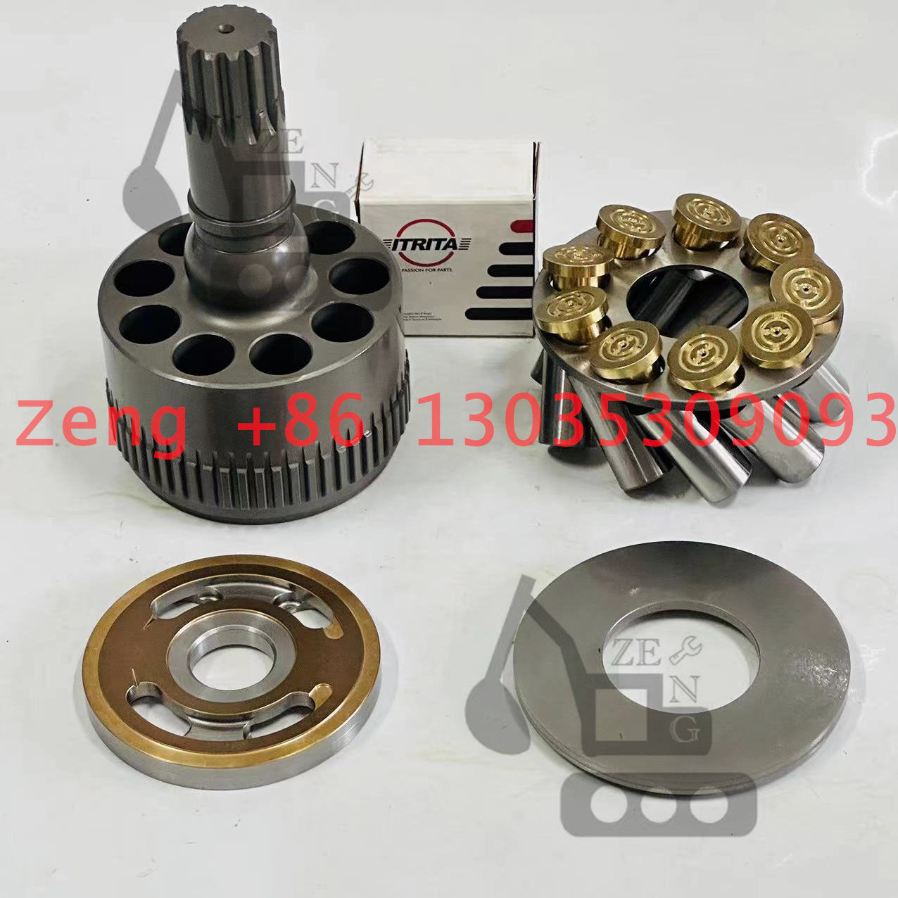 SG15 swing motor set plate retainer plate