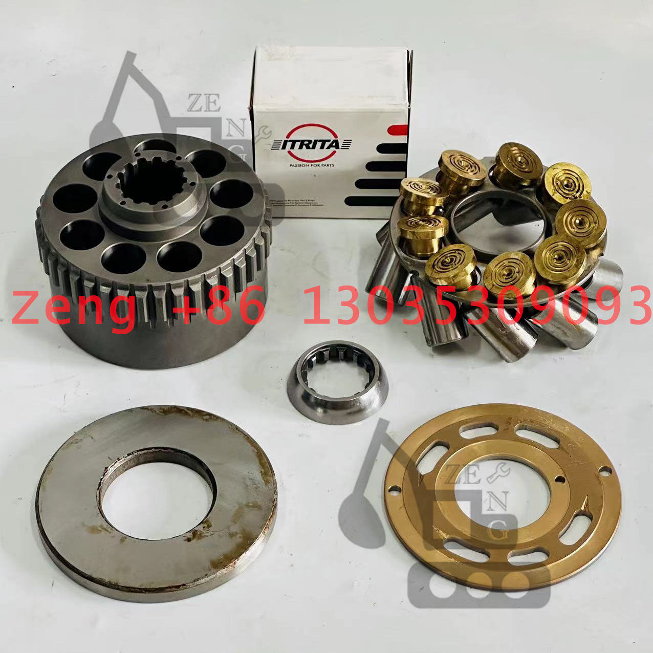 Kawasaki M2X96 hydraulic swing motor rotory group and spare parts for Hitachi EX200-2 EX220-2 excavator