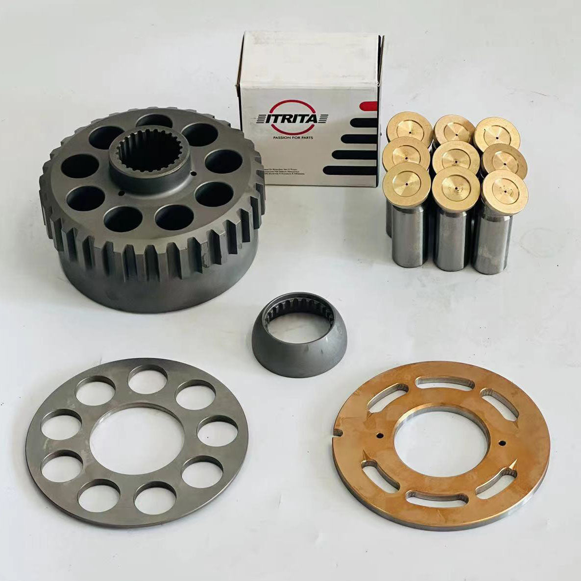 Kayaba MAG85 hydraulic travel motor rotary group and spare parts