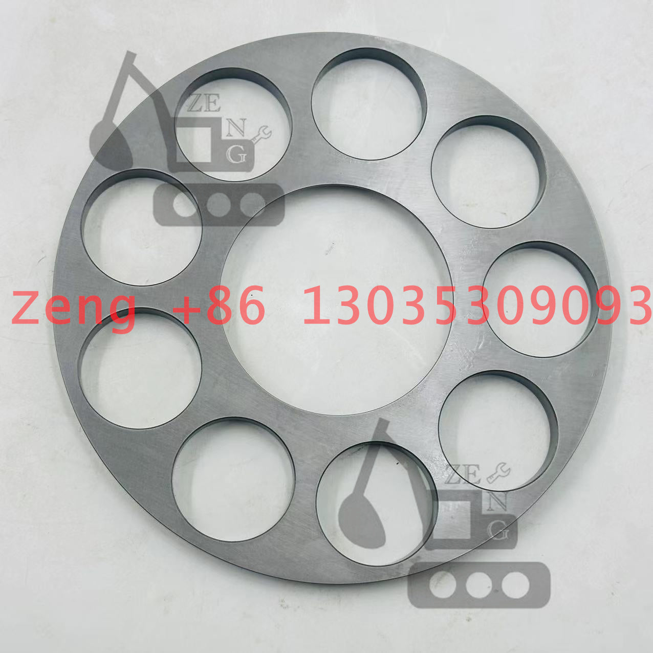 M4V290 travel motor set plate retainer plate