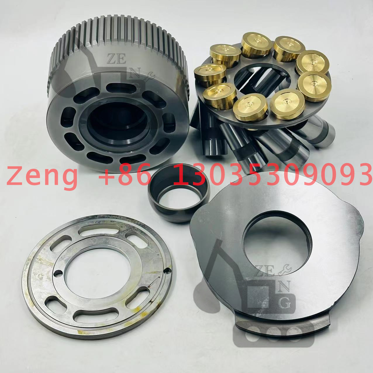 M4V290 M3V290 travel motor set plate retainer plate