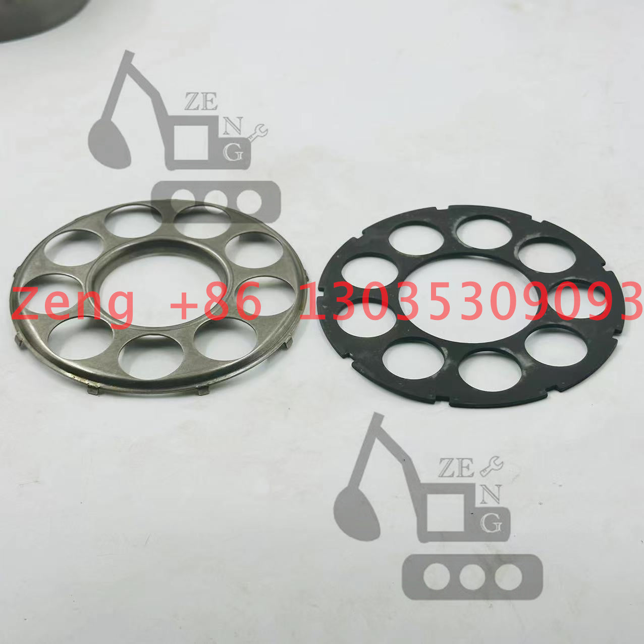 CAT320C M5X130 swing motor set plate retainer plate