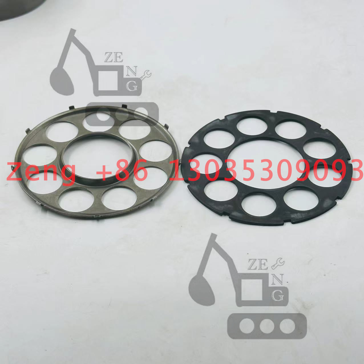 CAT320C M5X130 swing motor set plate retainer plate