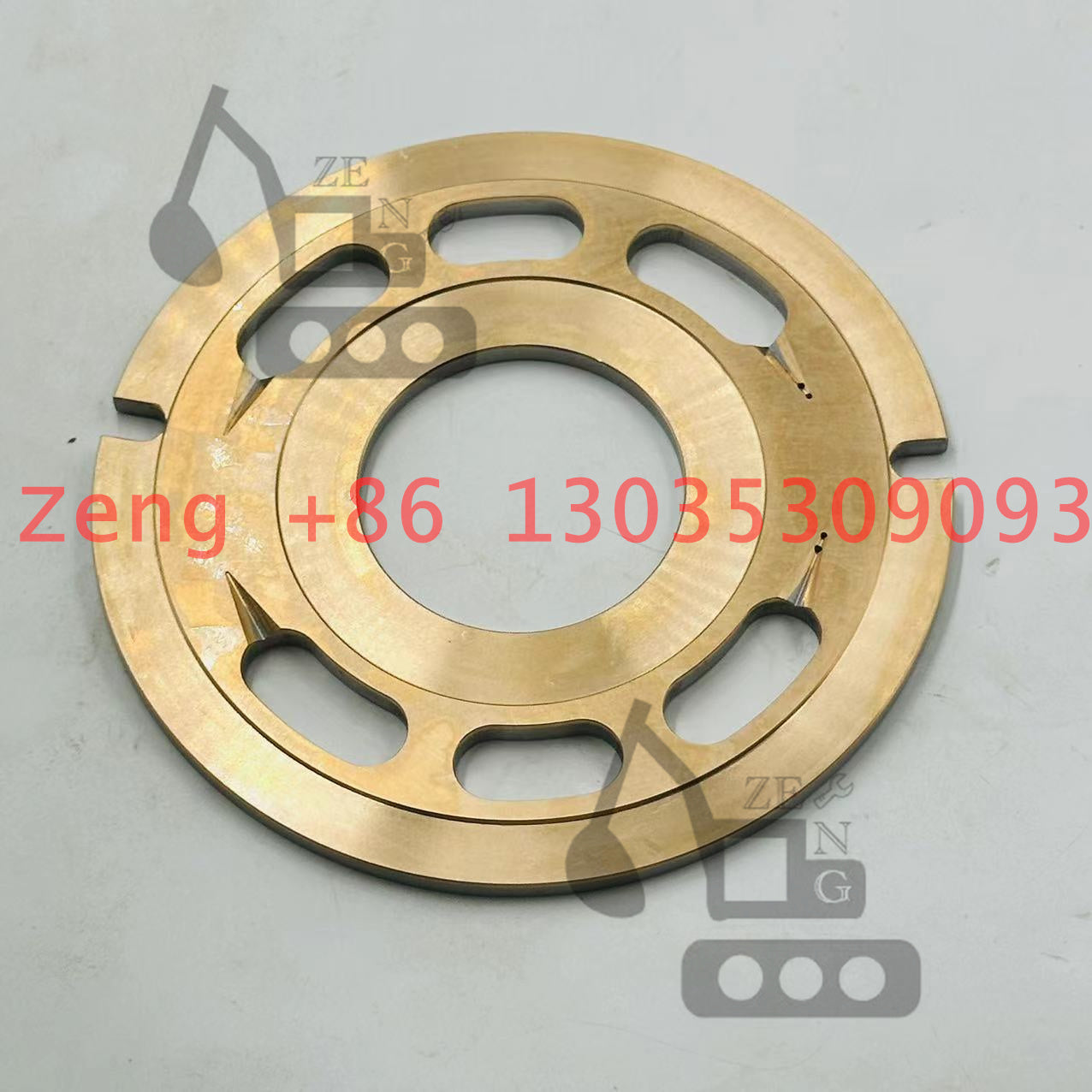 【人気No.1】 ZAX200-3 M5X130 swing motor valve plate – 13035309093 土地