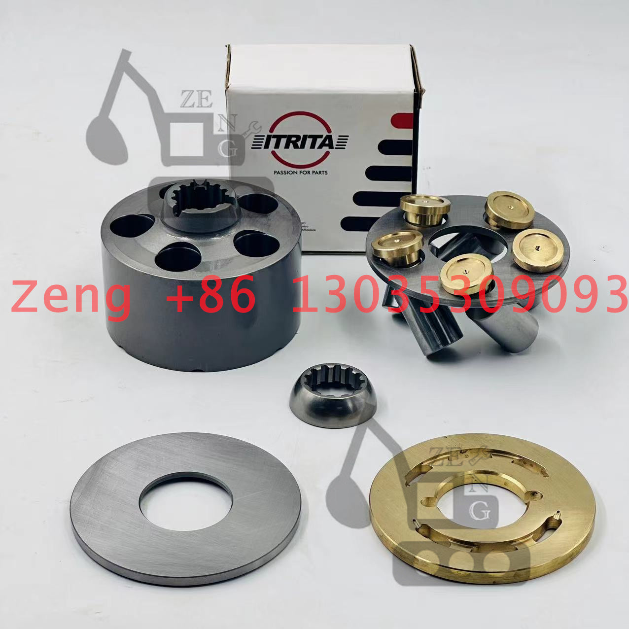 PC30 travel motor cylinder block rotor