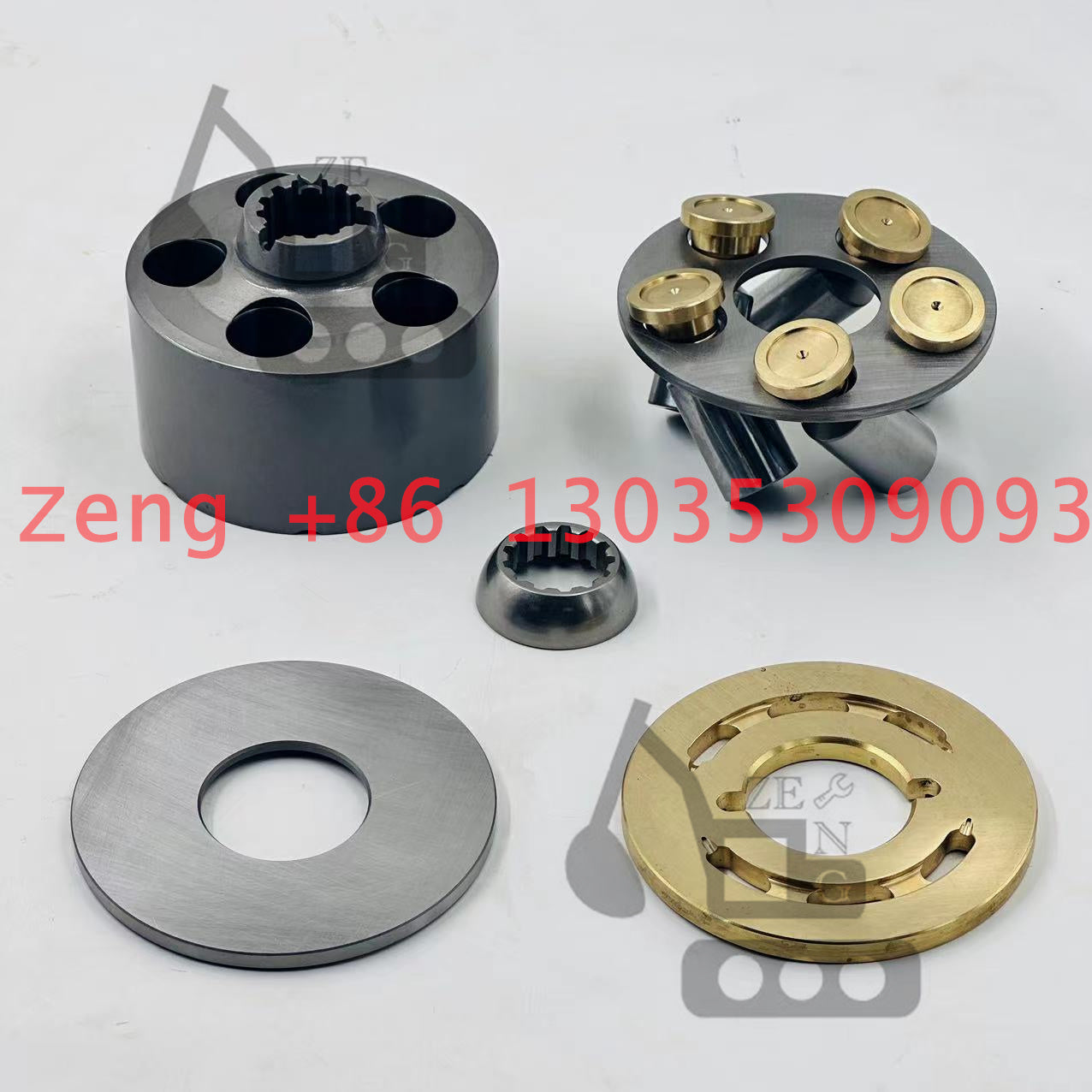 PC30 travel motor cylinder block rotor