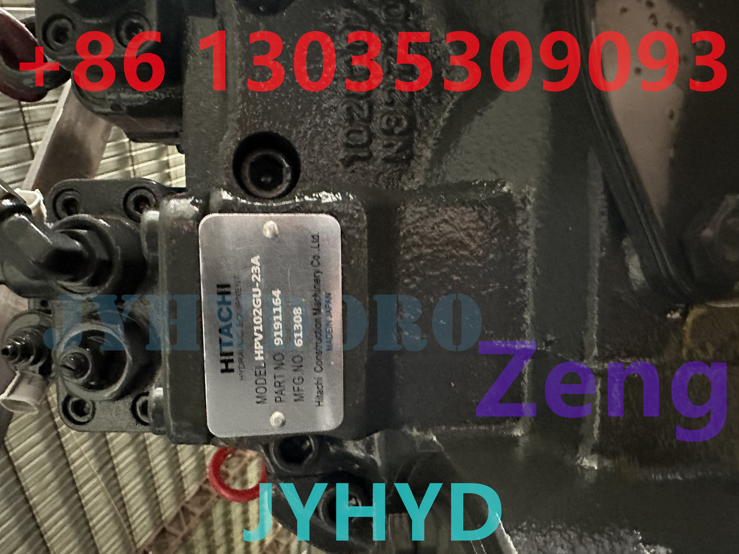 HITACHI HPV102 MAIN HYDRAULIC PUMP