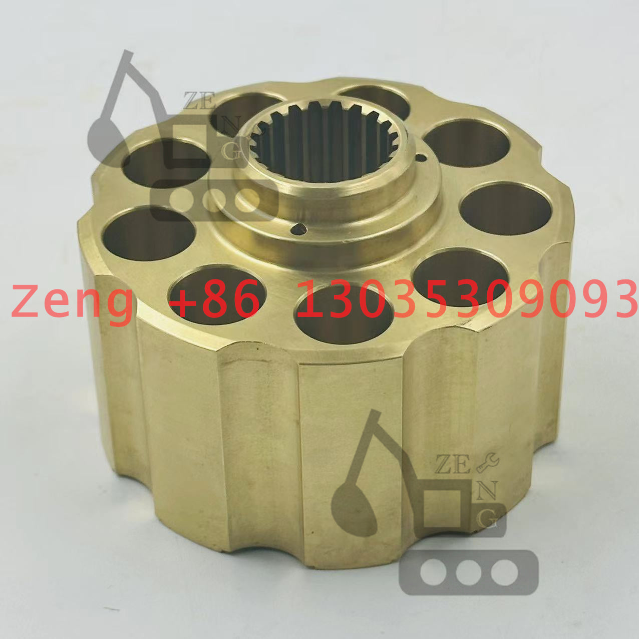 Nabtesco GM07VA travel motor cylinder block rotor