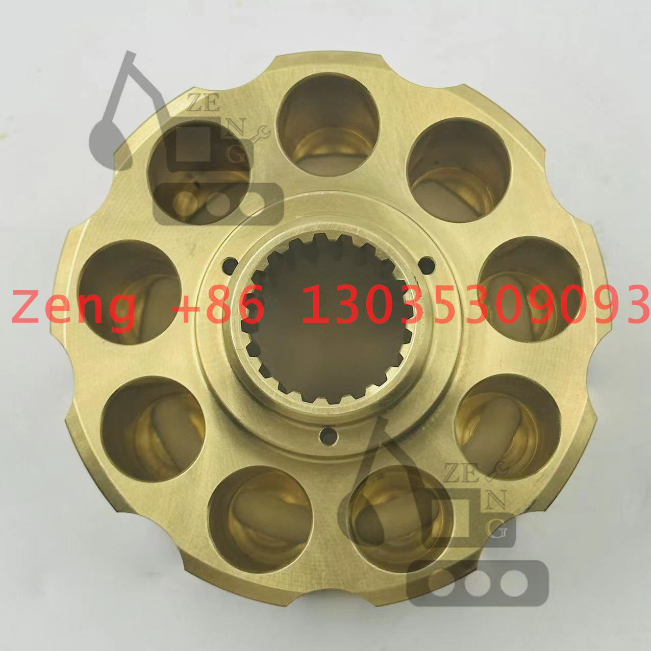 Nabtesco GM07VA travel motor cylinder block rotor