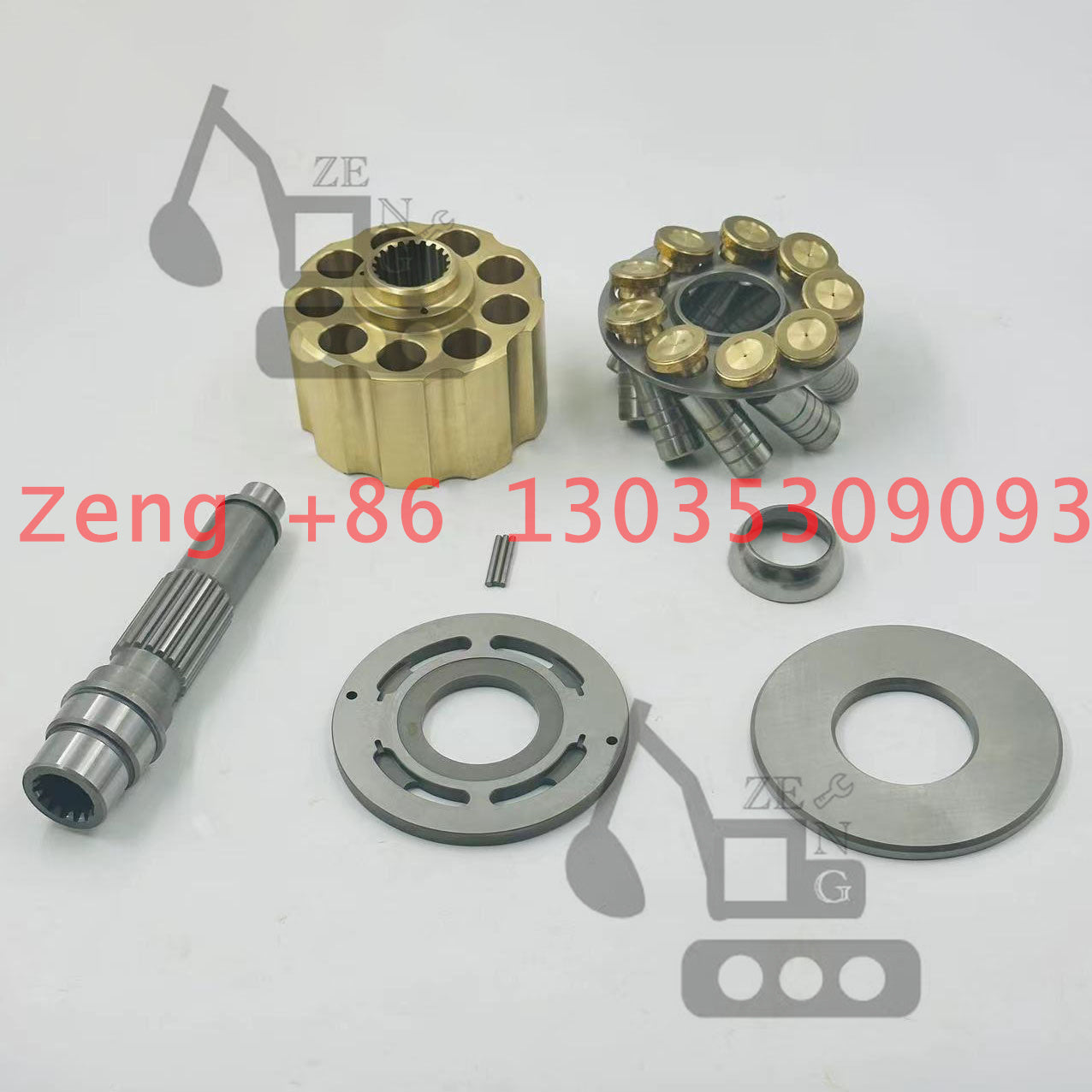 DH55 final drive motor parts