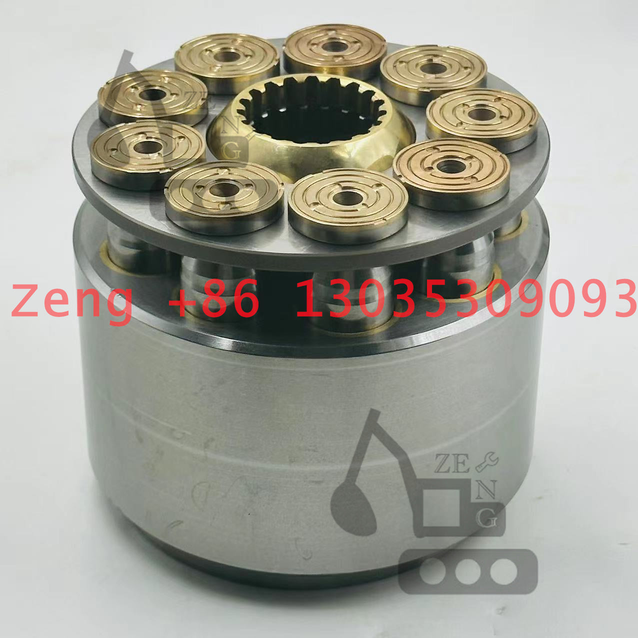 Komatsu HPV75 hydraulic pump parts