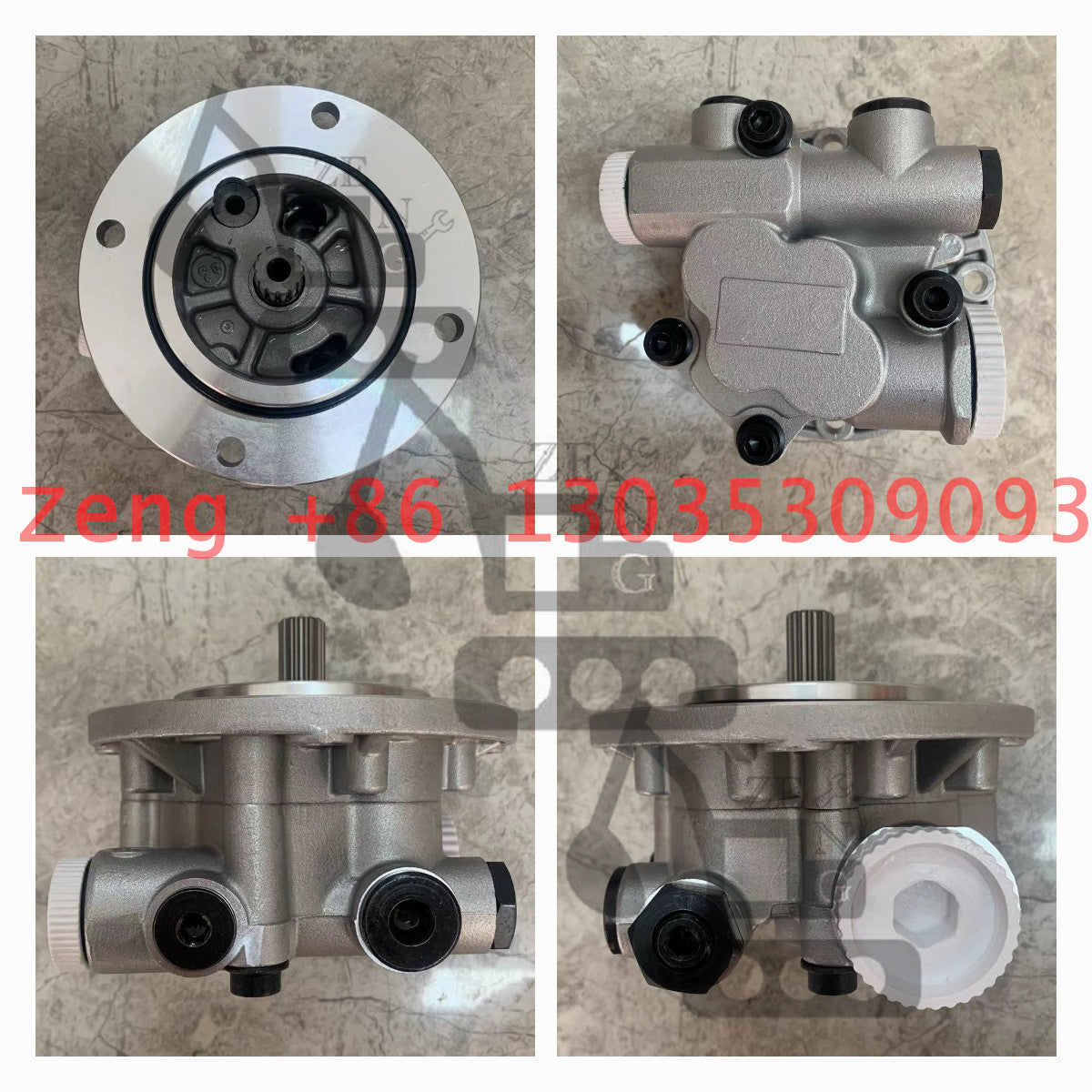 ZAX70-5G(new) K7V28 K7SP36 hydraulic pump gear pump pilot pump