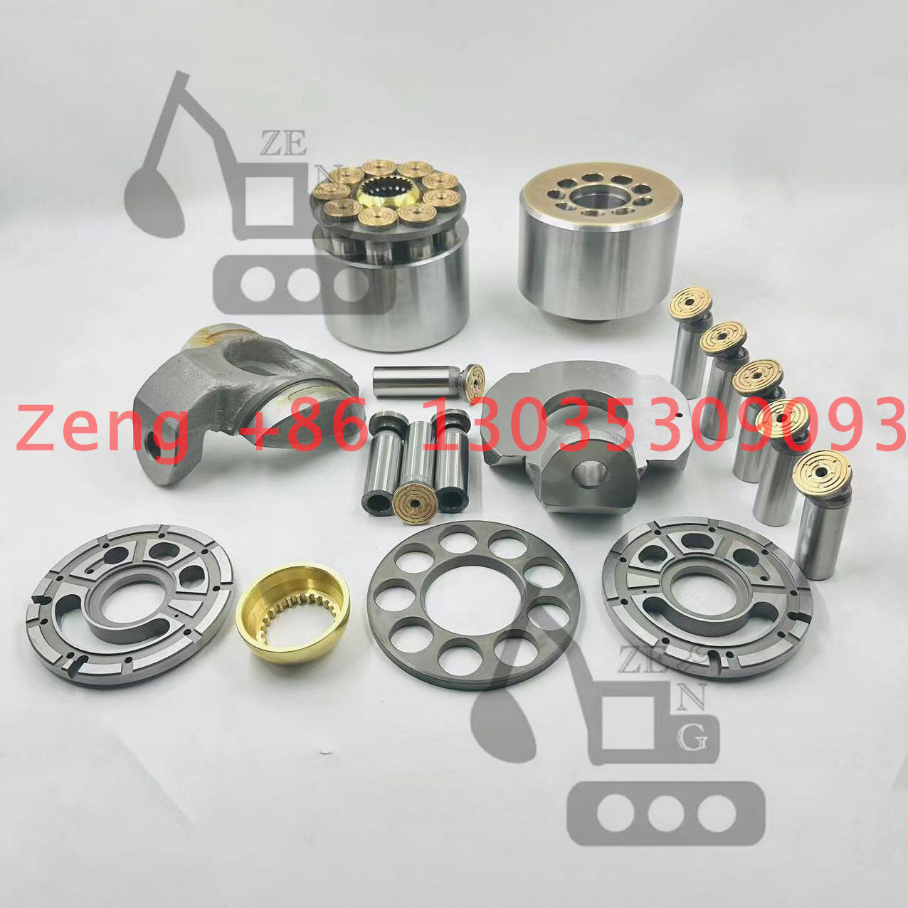 Komatsu HPV95 hydraulic pump rotory group and spare parts for PC200-6 PC200-7 PC200-8 excavator