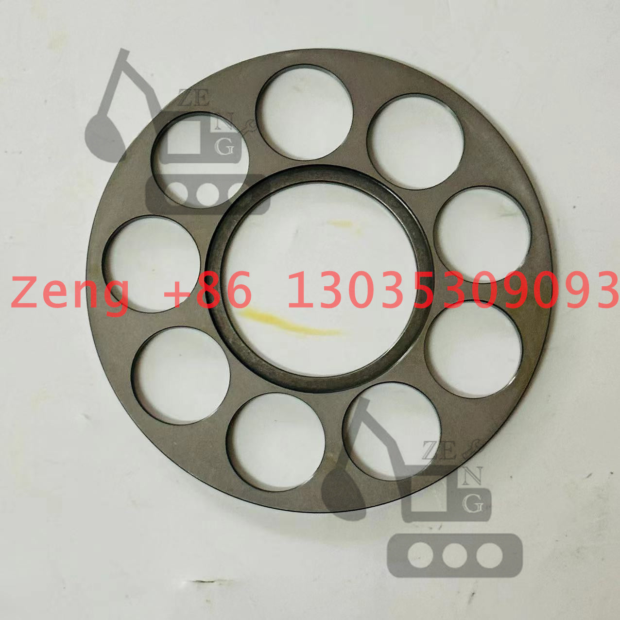 SG02 swing motor set plate retainer plate