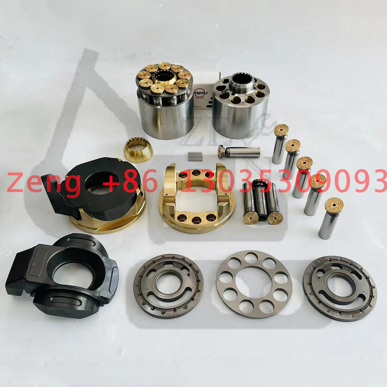 Komatsu HPV132 hydraulic pump rotory group and spare parts for PC300-6 PC350-6 excavator