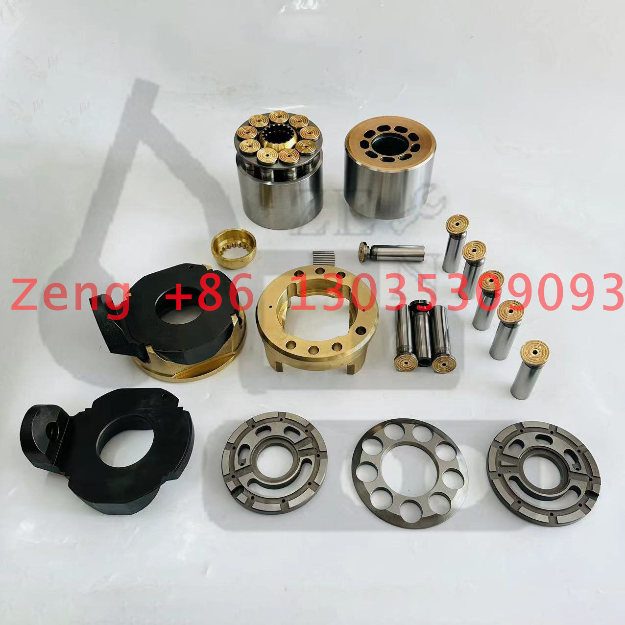 Komatsu HPV132 hydraulic pump rotory group and spare parts for PC300-6 PC350-6 excavator