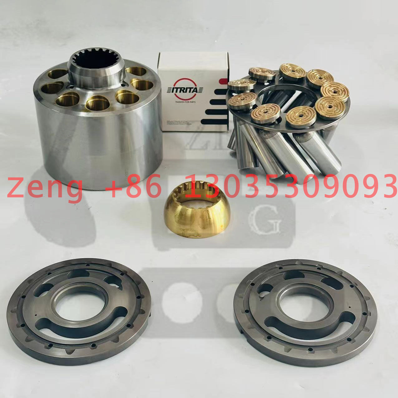 Komatsu HPV132 hydraulic pump rotory group and spare parts for PC300-6 PC350-6 excavator