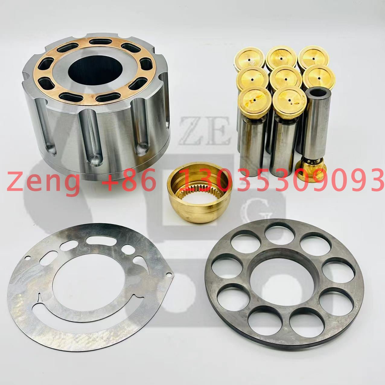 CAT385 hydraulic pump set plate retainer plate