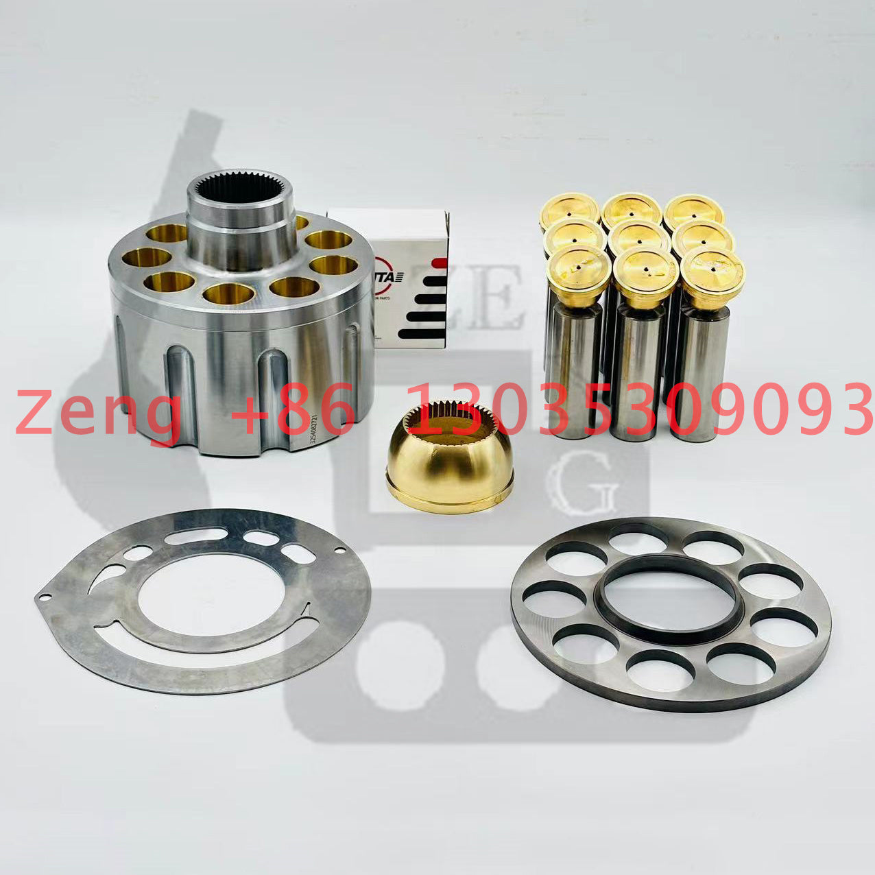 CAT385 hydraulic pump set plate retainer plate