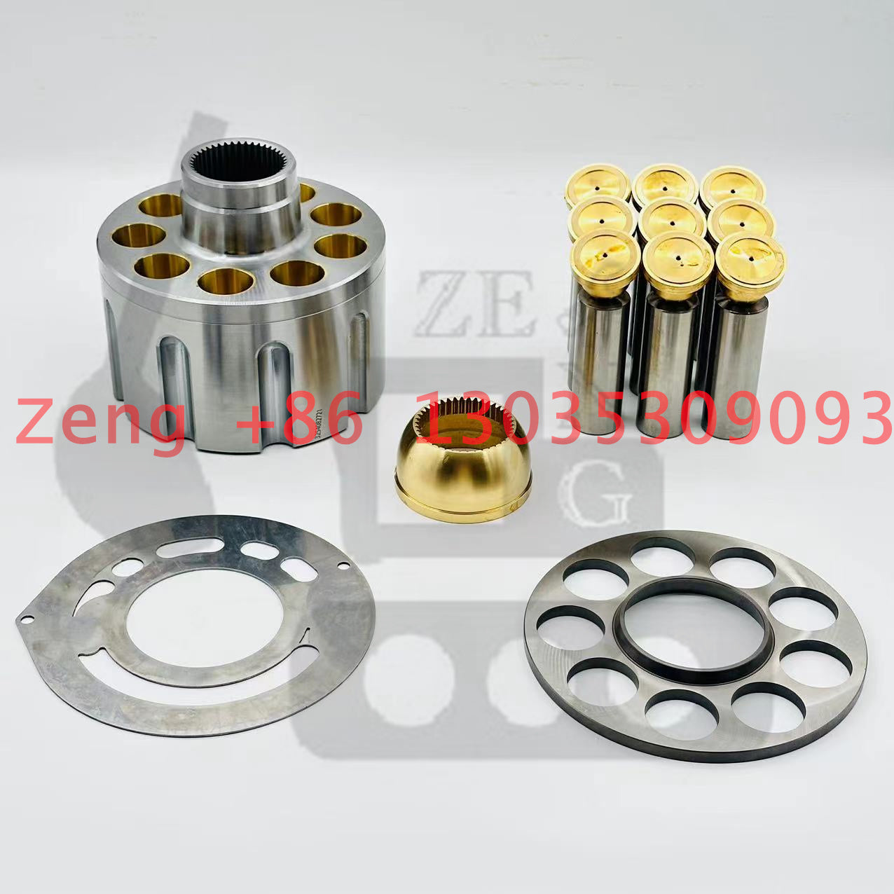 CAT385 hydraulic pump set plate retainer plate