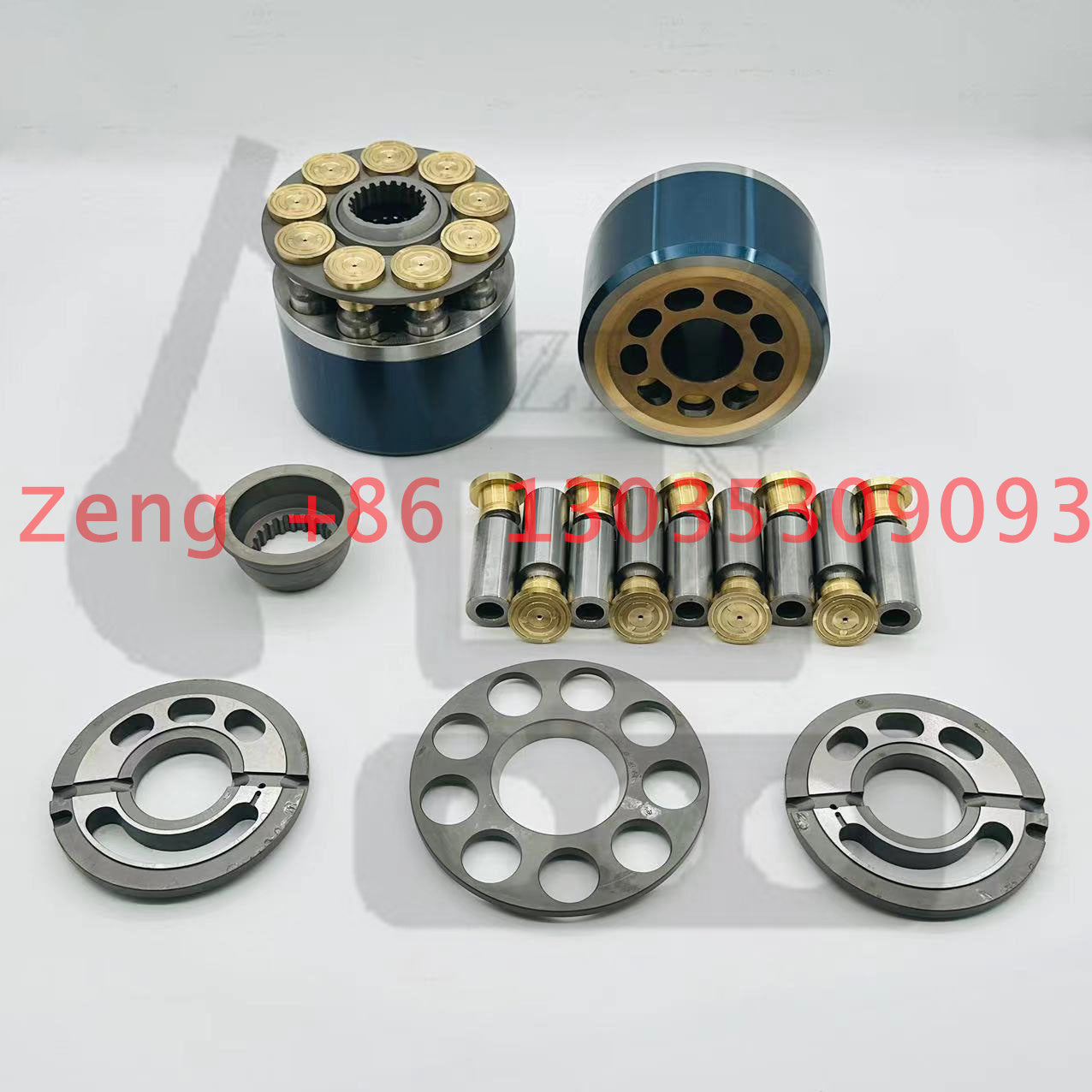 Kawasaki K7V160 hydraulic main pump rotary group and spare parts for Caterpillar CAT330GC excavator