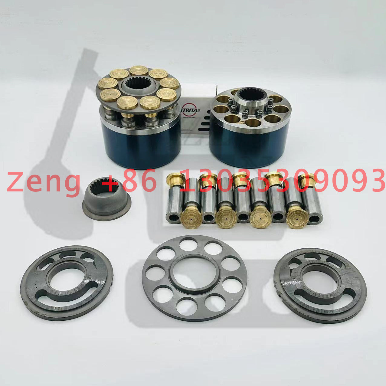 Kawasaki K7V160 hydraulic main pump rotary group and spare parts for Caterpillar CAT330GC excavator