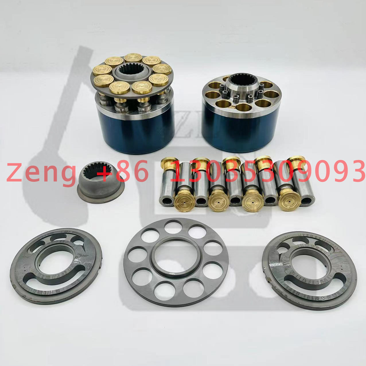 Kawasaki K7V160 hydraulic main pump rotary group and spare parts for Caterpillar CAT330GC excavator