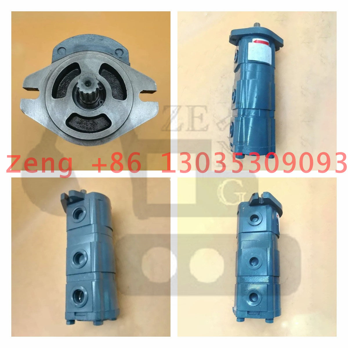 本物の 12T EX25 Hitachi 307012-8240 pilot pump gear pump hydraulic カードファイト!! ヴァンガード