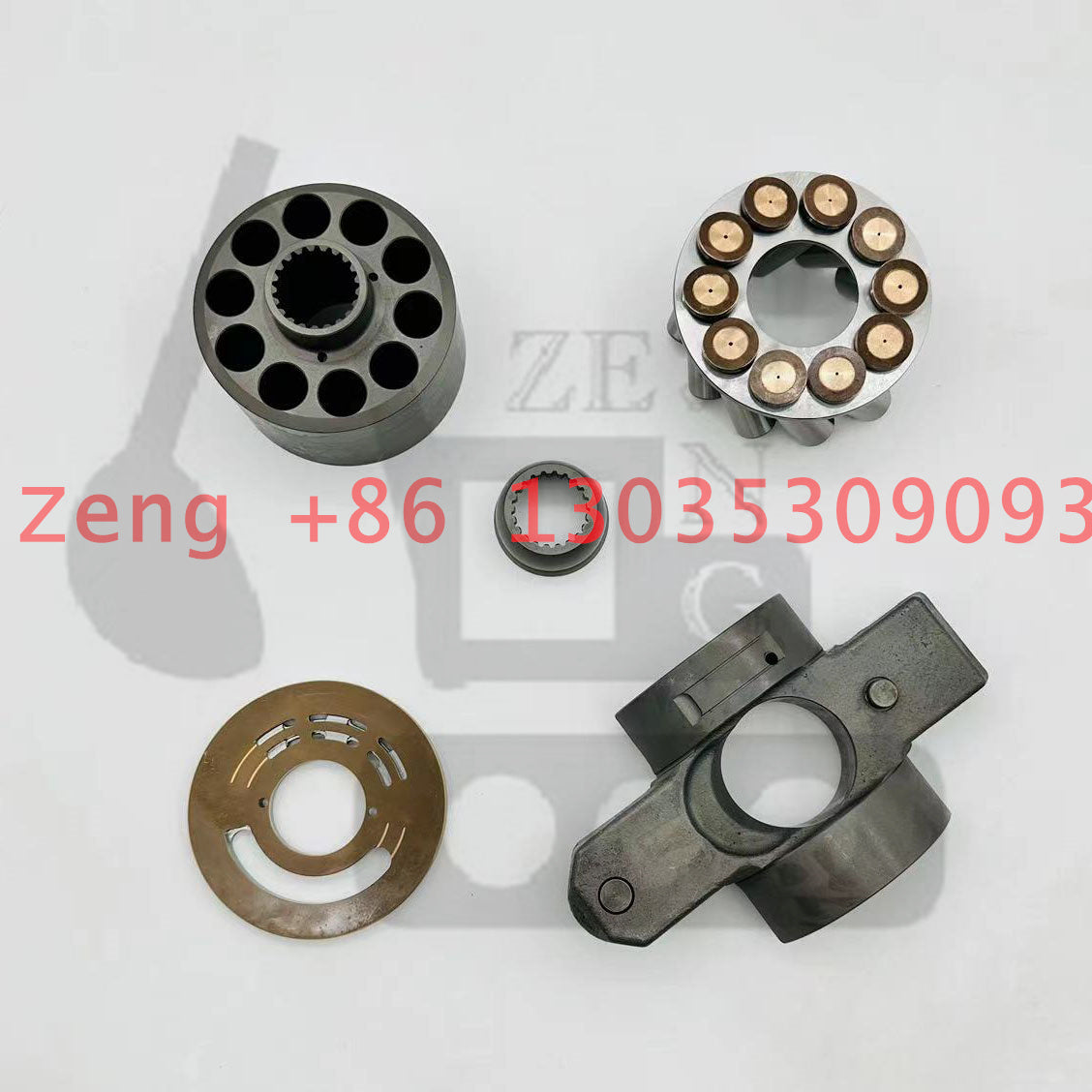 Kayaba PSVD2-17E hydraulic pump rotary group and spare parts