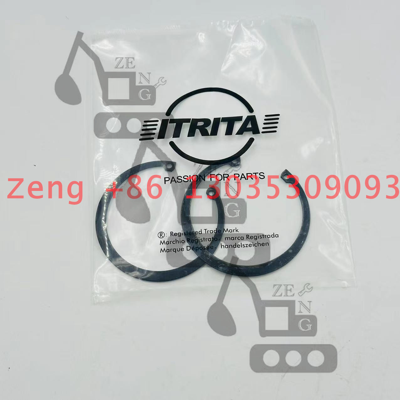 PVH131 hydraulic pump snap ring