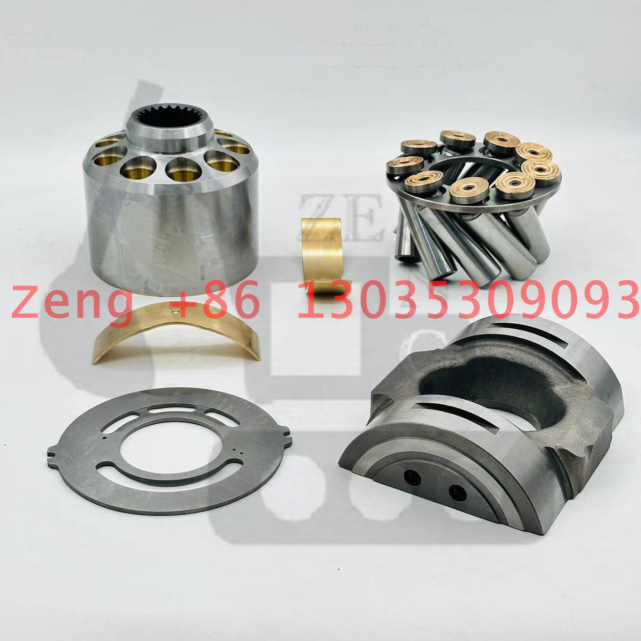 HPR135 hydraulic pump saddle bearing sliding bearing